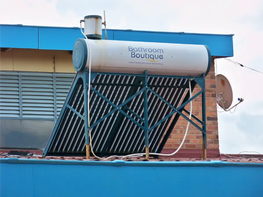 Solar geysers for hot water